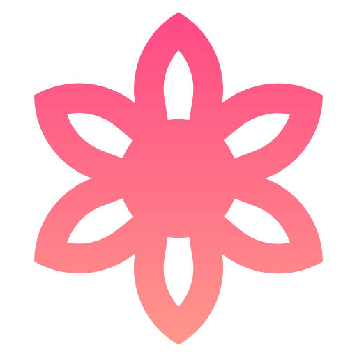 flor Generic gradient outline icono