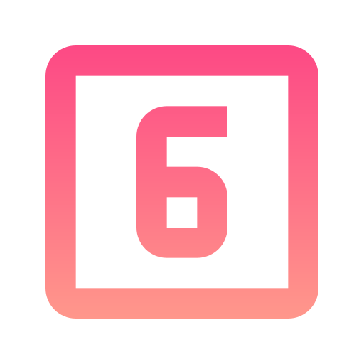 6 Generic gradient outline icon