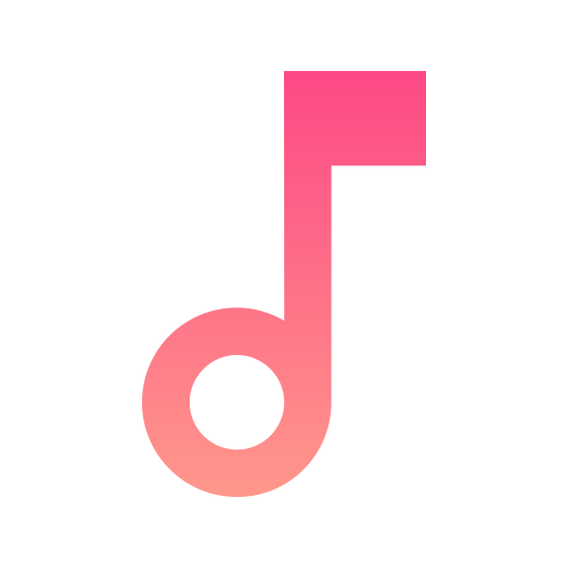 음악 Generic gradient outline icon