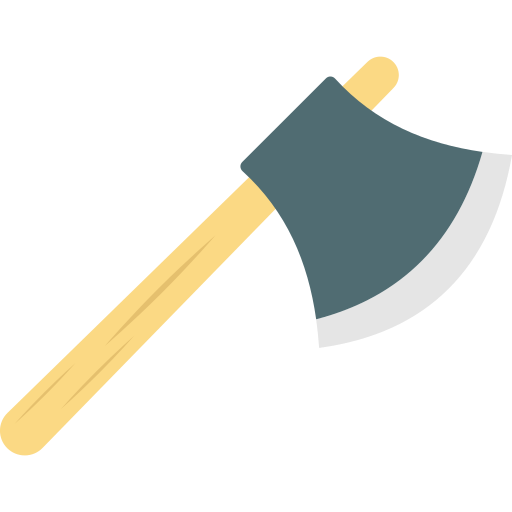 Hatchet Generic color fill icon