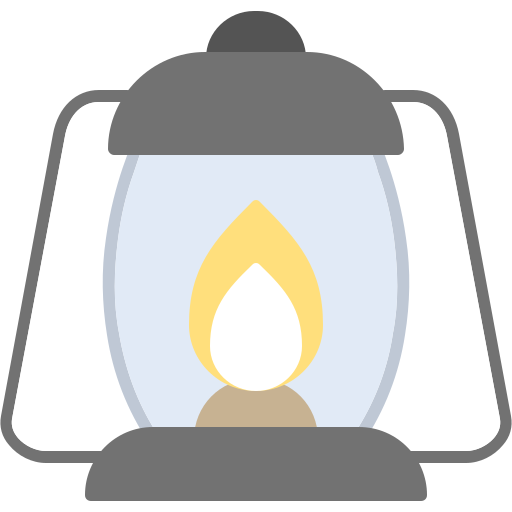 lampada del fuoco Generic color fill icona