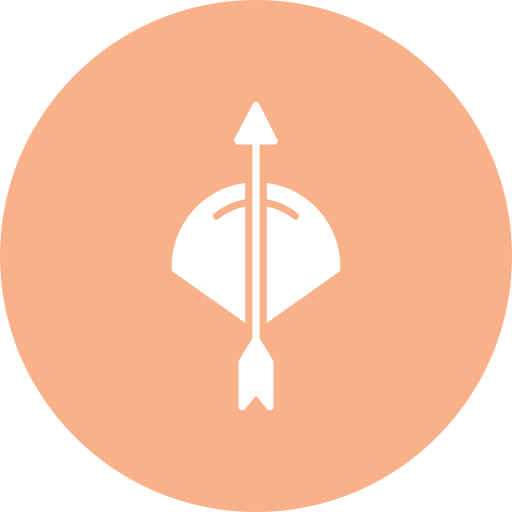 Archery Generic color fill icon