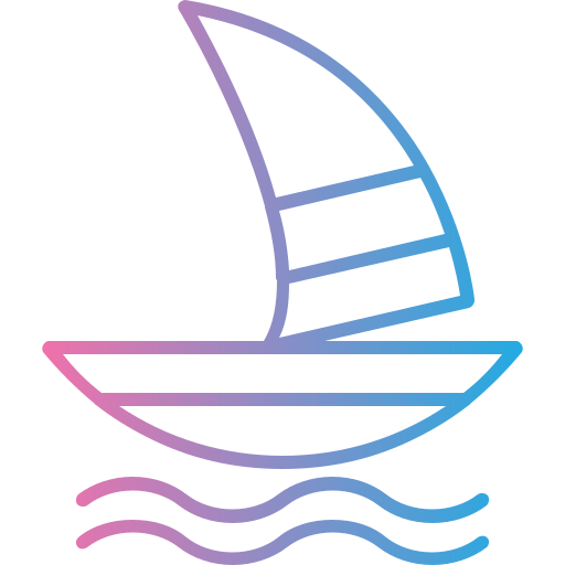 windsurfen Generic gradient outline icoon