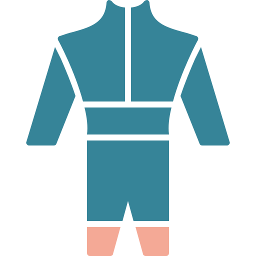 neoprenanzug Generic color fill icon
