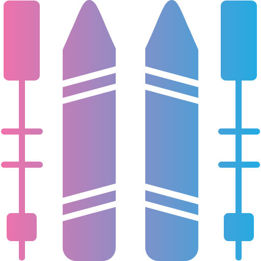 スキー Generic gradient fill icon