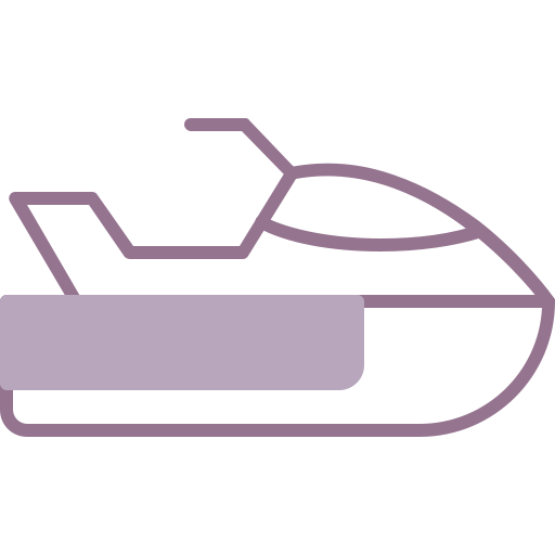 moto acuática Generic color lineal-color icono
