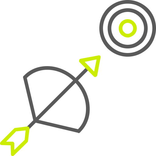 Archery Generic color outline icon