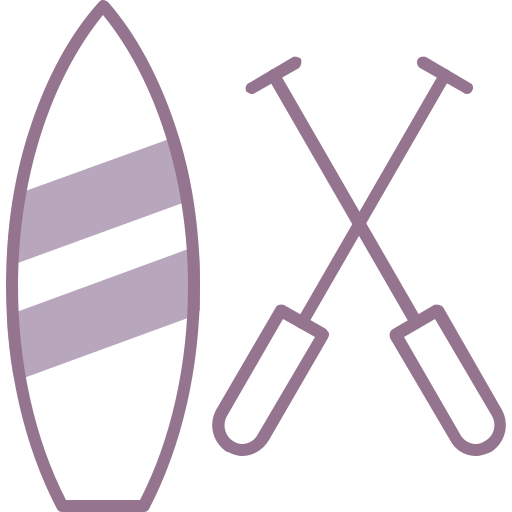Paddle board Generic color lineal-color icon