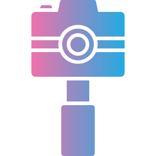 Underwater camera Generic gradient fill icon