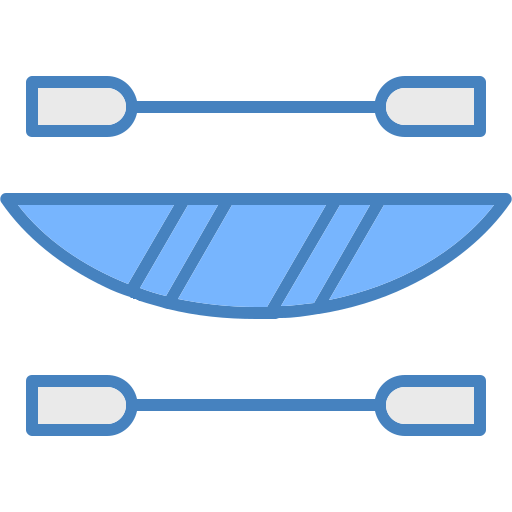 kayak Generic color lineal-color Icône