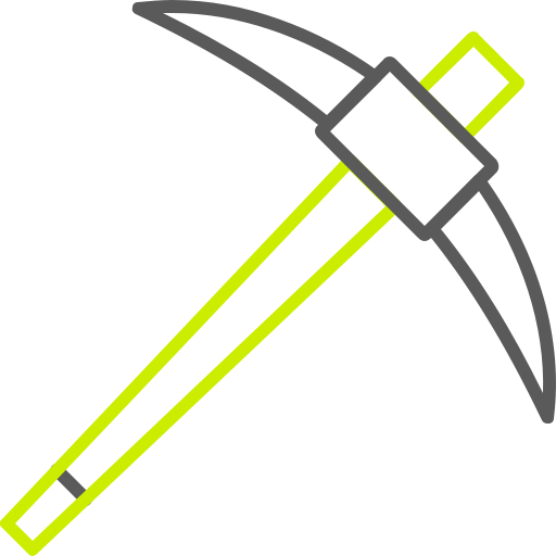 Pickaxe Generic color outline icon