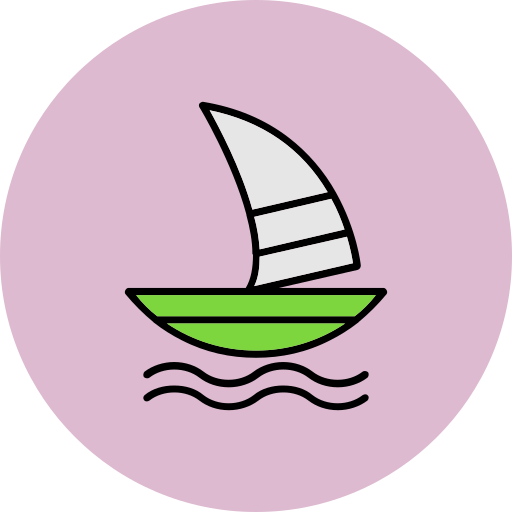windsurfe Generic color lineal-color Ícone