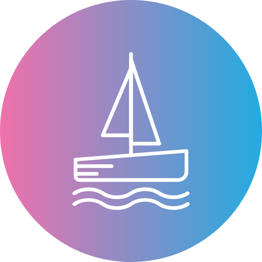 catamarano Generic gradient fill icona