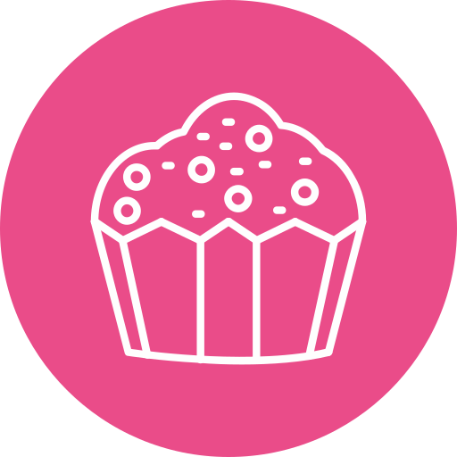 cupcake Generic color fill icoon