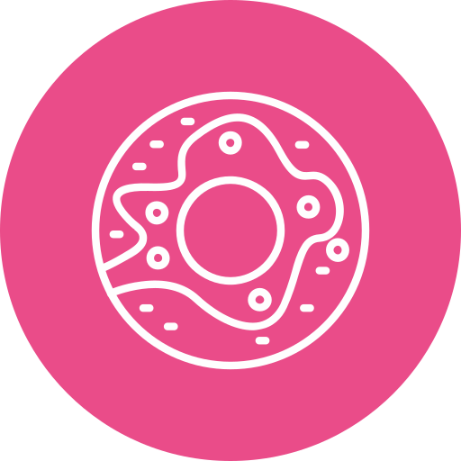 donut Generic color fill Icône