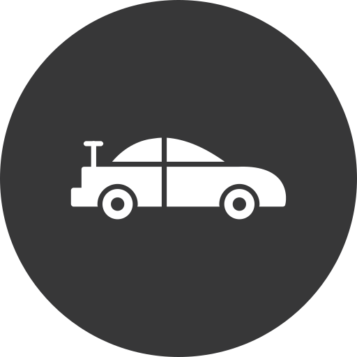 Car Generic black fill icon