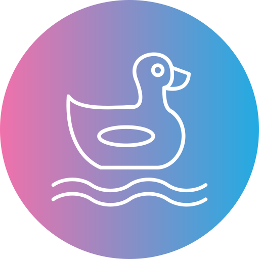 pato Generic gradient fill icono