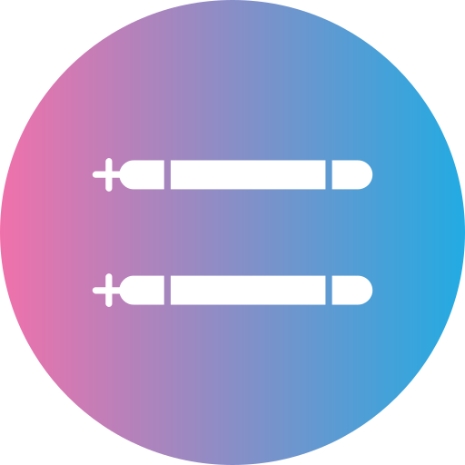 Sticks Generic gradient fill icon