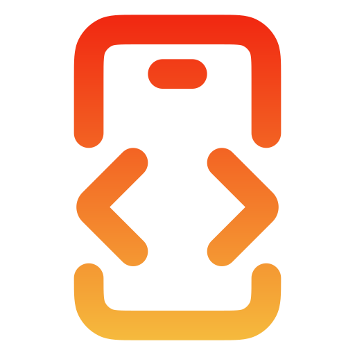 핸드폰 Generic gradient outline icon