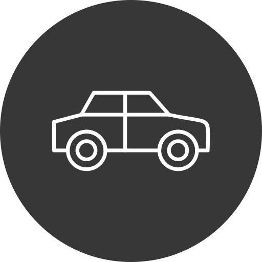 Car Generic black fill icon