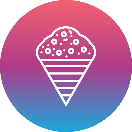 Ice cream Generic gradient fill icon