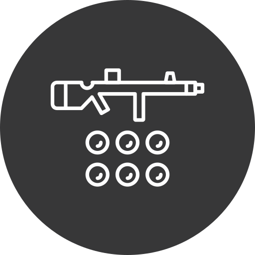 paintballpistole Generic black fill icon