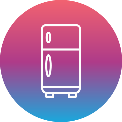 Fridge Generic gradient fill icon