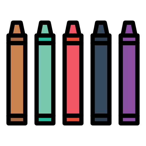 lápices de color Generic color lineal-color icono