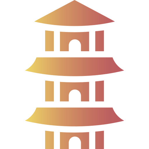 templo Generic gradient fill icono