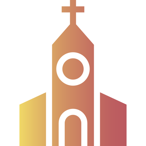 kerk Generic gradient fill icoon
