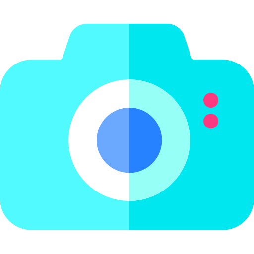 사진기 Basic Rounded Flat icon
