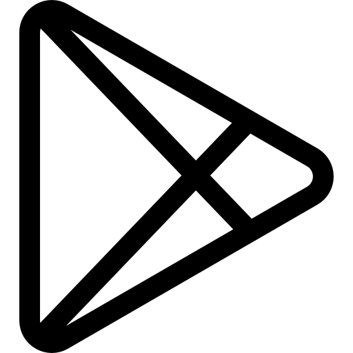 プレイストア Basic Rounded Lineal icon