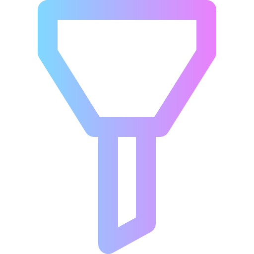 filter Super Basic Rounded Gradient icon