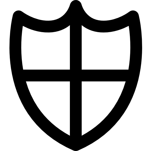 방패 Super Basic Rounded Lineal icon