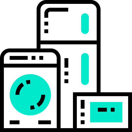 elektrogerät Detailed Straight One Color icon