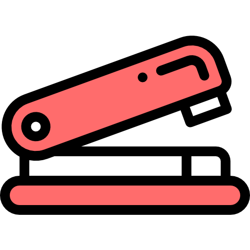 Stapler remover Detailed Rounded Lineal color icon