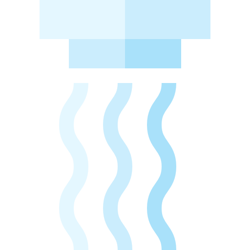 Smoke detector Basic Straight Flat icon