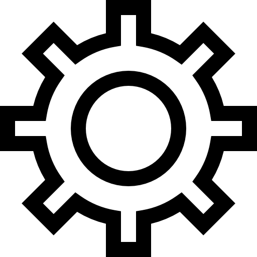 engranaje Basic Straight Lineal icono