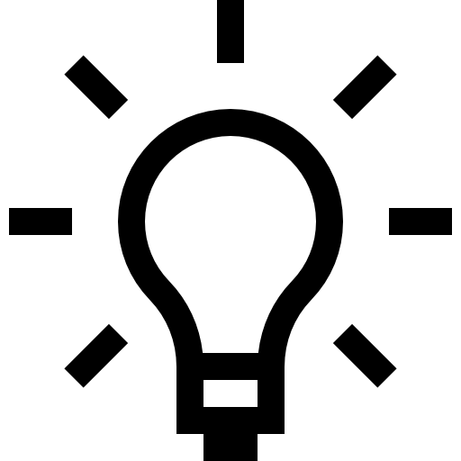 ligero Basic Straight Lineal icono