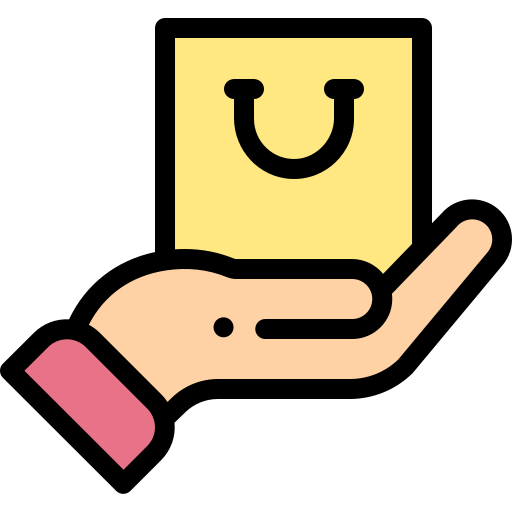 Shopping Detailed Rounded Lineal color icon