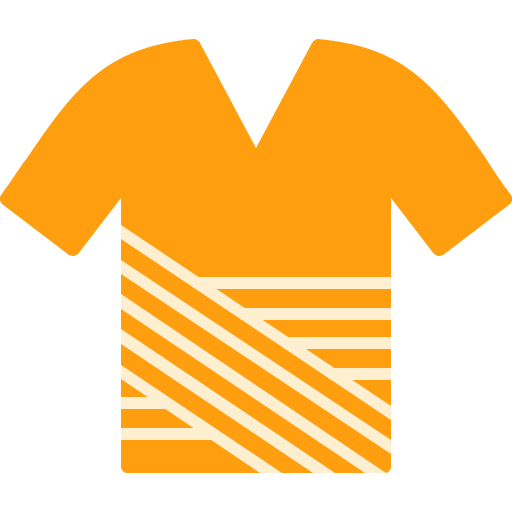 koszula z dekoltem w szpic Generic color fill ikona