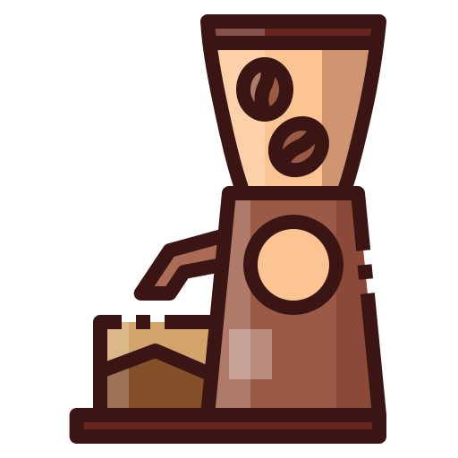 Coffee grinder Mangsaabguru Lineal Color icon