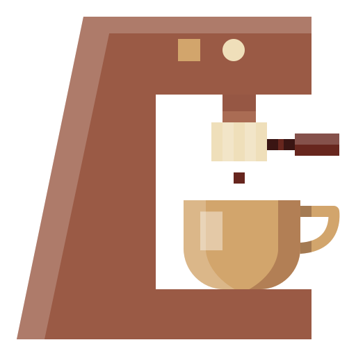 maszyna do kawy Mangsaabguru Flat ikona