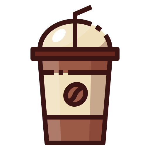 アイスコーヒー Mangsaabguru Lineal Color icon