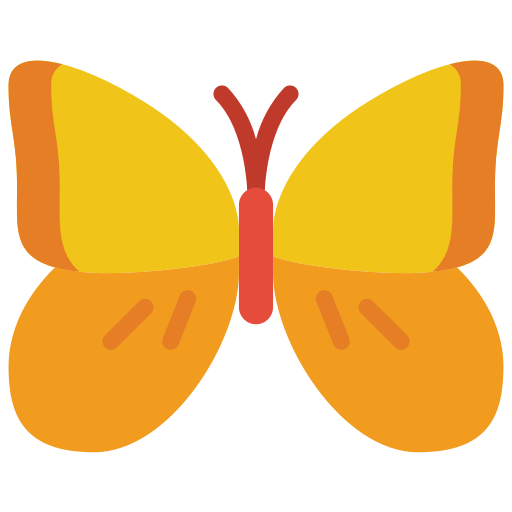 papillon Basic Miscellany Flat Icône