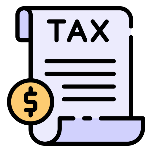 Tax Good Ware Lineal Color icon