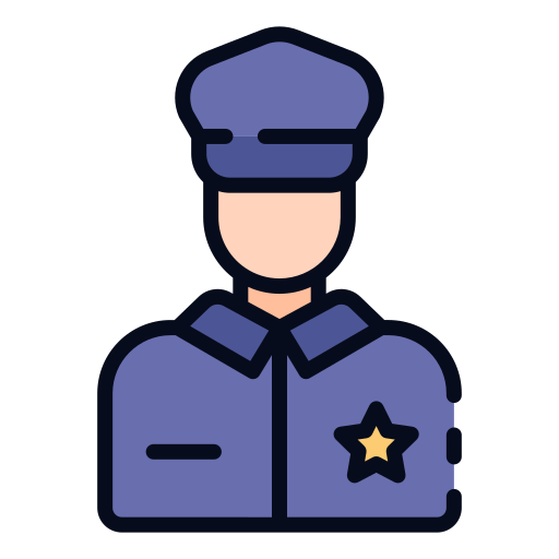 Полиция Good Ware Lineal Color иконка