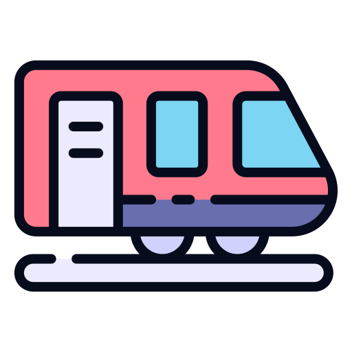 tren Good Ware Lineal Color icono