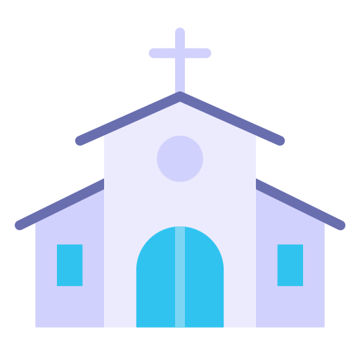 kerk Good Ware Flat icoon