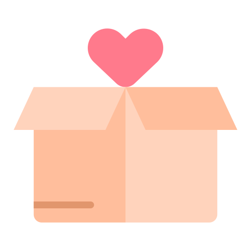 Gift box Good Ware Flat icon